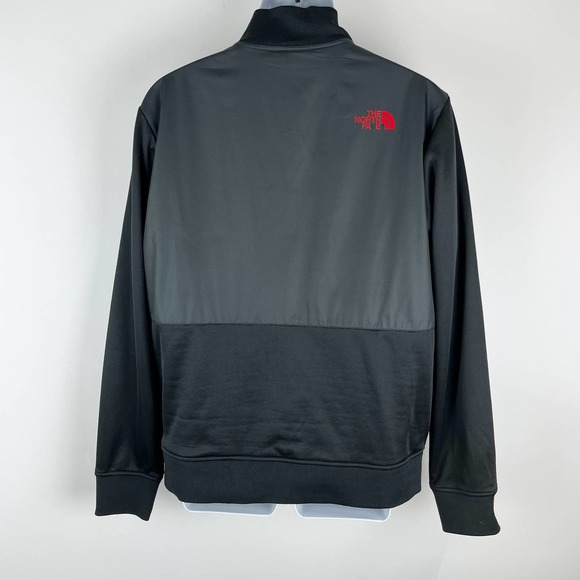 The North Face Men's Softshell Bomber Black Full Zip Jacket Size Medium - Picture 5 of 14